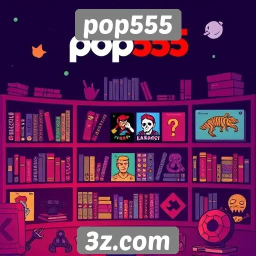 Análise da biblioteca de jogos do site pop555