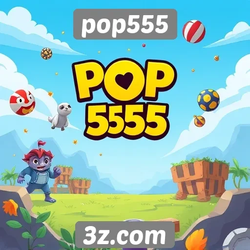 Plataforma pop555 oferece novos jogos a cada mês
