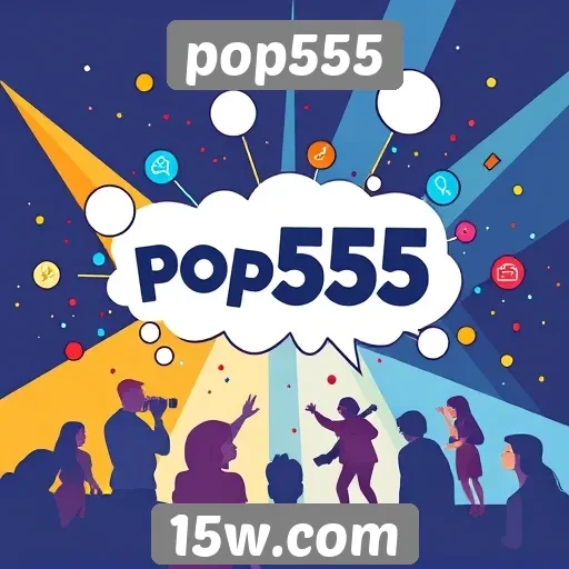 Interação social e comunidades no Pop555